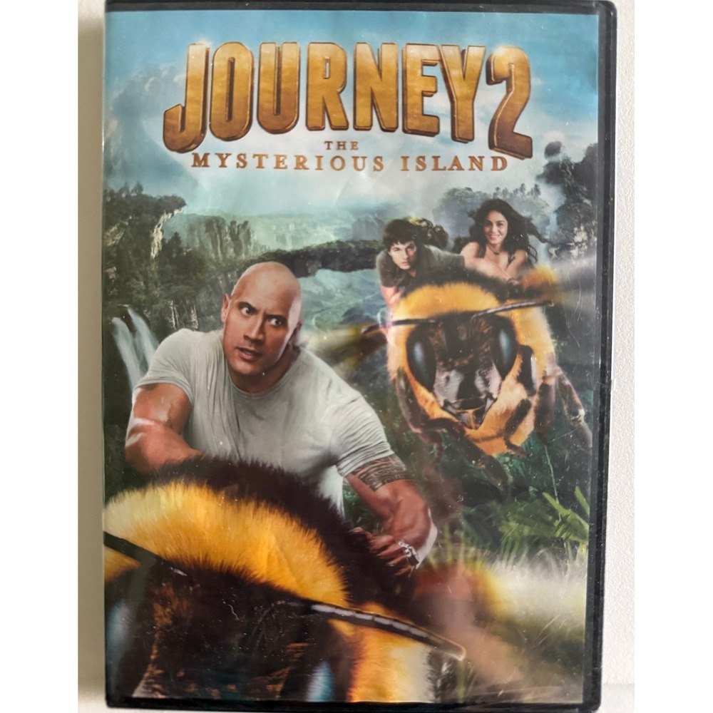 Warner Bros Journey 2 The Mysterious Island DVD Dwayne Johnson Family Action NEW